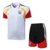 2627 Manga Corta Kit de Fútbol Alemán Argentina Kit de Fútbol para Adultos España Conjunto para Adultos Camisa Polo con Pantalones Cortos
