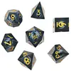 Dados de Resina Longan para D&D Producto Más Vendido en Amazon Grupo de Corredores Coc Cápsulas D20-D47