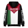 Palestina libre Palestina vamos sudadera sudadera chaqueta manga corta cremallera suéter