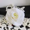 Cabeça de Flor Rosa Flor Artificial Grampo de Cabelo Adorno de Flor Casamento Paisagismo Material de Flor Decoração Flor Rosa Flor Artificial Parede de Flores Bola de Flores Arranjo de Flores
