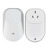 Carcasa de enchufe WIFI en stock de fábrica, carcasa de convertidor de enchufe de pared inteligente inalámbrico para hogar