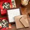 Señor. Caja de Regalo con Rompecabezas de Papel y Marco para Fotos, Rompecabezas de Escritorio de Cinco Pulgadas y 64 Piezas con Potencial Futuro, Regalo del Festival de Medio Otoño