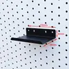 Caixa de Armazenamento de Metal Prateleira Colorida Acessórios para Painel Perfurado Porta-Canetas Sem Furo Caixa Longa 16mm