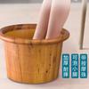 Tina Gruesa para Baño de Pies de Tendón de Res, Cubeta Resistente a Caídas para Baño de Pies, Cubeta Profunda para Lavado de Pies, Tina Doméstica para Masaje y Terapia de Pies, Cubeta No de Madera para Tiendas