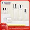 Frasco de embalagem de cosméticos Boqi vidro transparente 100ml120ml água Loção Spray creme para olhos creme conjunto frasco
