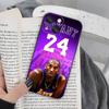 Funda de teléfono de dibujos animados de Kobe para iPhone 15