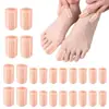 Cubierta Protectora para Dedo Gordo del Pie, Equipo Protector Anti-Desgaste, Cubierta Protectora de Silicona para Dedo del Pie, Transpirable, Suave y Cómoda Cubierta Protectora para Pulgar