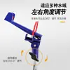 Soporte de caña de pescar autoblocante, de doble propósito para cañas de mano y cañas de mar, con inserto para el suelo, soporte de caña de pescar simple ajustable engrosado