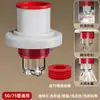 Tubería de desagüe de lavadora desagüe de suelo bajante conector de tres vías divisor de alcantarilla conector antiolor para fregadero desviador