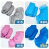 Cubrezapatos Desechables para Interiores para Uso en Casa, Engrosados, a Prueba de Polvo, Antideslizantes, Adecuados para Salas de Computación, Estudiantes, Cubre Pies Grises para Adultos, Zapatos de Tela No Tejida