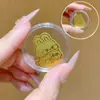 Adesivos de Celular de Ouro Puro: Princesa, Que Você Fique Rica, A Boa Sorte Vem em Ondas, A Riqueza Vem em Ondas, Adesivos Dourados como Presentes