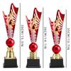 Troféu de Boxe Personalizado Adulto Luta Sanda Competição de Artes Marciais Competição Troféu de Plástico Criativo Infantil Atacado Personalização