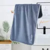Toalhas Transfronteiriças para Uso Doméstico, Toalhas de Banho Estilo Novo para Homens, Fibra Ultrafina, Absorventes, Toalhas de Cabelo Sem Fiapos