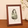 Porta-Retrato de Parede para 10 Fotos, Estilo Estúdio de 8 Polegadas, Moldura de Madeira Simples Moderna, Porta-Retrato de 6 Polegadas, Porta-Retrato de Mesa, Porta-Retrato de 5 Polegadas, Porta-Retrato de Parede A4 de 7 Polegadas