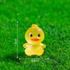 Pato Luminoso Fly Chick Micro Paisaje Adornos de Paisajismo Adornos DIY Resina Accesorios Pequeños Adornos de Regalo de Papelería