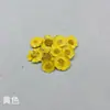 Flores Naturais Relevadas Margaridas Pequenas Tingidas Flores Secas Espécimes Relevados Materiais de Flores DIY Feitos à Mão Cola Decoração de Capa de Celular