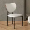 Silla de Comedor Estilo Italiano Vintage para Uso en Casa, Silla Eames de Lujo Ligero con Respaldo, Madera Maciza, Adecuada para el Hogar o la Oficina, Retro, No Requiere Ensamblaje