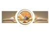 Pintura decorativa moderna minimalista para sala de estar Atmosférica imagen de nueve peces mural pintura para pared de fondo de sofá lujo ligero tríptico al por mayor