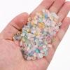 Cuentas de Cacahuete Acrílicas Escarchadas Degradadas de 4x6 mm con Cuentas de Arroz con Purpurina para Cadena de Teléfono Móvil DIY, Cadena, Collar, Colgante de Joyería