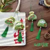 Festival del Bote del Dragón de Dibujos Animados Zongzi Bolsa de la Suerte Colgante de Muñeca Estilo Chino Original Adorno de Regalo Festivo Colgante para Bolsa de Bendición para Examen de Ingreso a la Escuela Secundaria y la Universidad