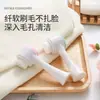 Escova de Limpeza Facial de Silicone, Escova de Massagem Facial, Escova de Massagem Facial com Cerdas Macias Tridimensionais, Venda Direta da Fábrica, Escova de Limpeza Dupla Face