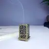 "Alegria nas Sobrancelhas" Incensário Quadrado de Pé, Aromaterapia para Interior, Decoração de Casa, Ornamento de Estilo Chinês Tradicional, Especial para Estilo Antigo, Estilo Chinês