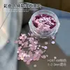 Lantejoulas Redondas para Nail Art Mosaico Decorações Coloridas Primavera e Verão Tamanhos Mistos Lantejoulas de Bolinhas Adesivos de Unha DIY Acessórios