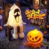 Lámpara de Fantasma de Halloween Adorno Decoración Creativa Guardería Ambiente Infantil Luminoso Escena Interior Pequeño Accesorio
