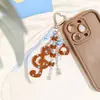 Llavero Colgante para Bolso con Diseño de Lunares Rayas Notas Musicales Estrellas Vintage Japonés y Coreano Accesorio Creativo Lindo Divertido Regalo para Mejores Amigos