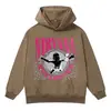 Sudadera con capucha para hombre NIRVANA banda de rock estampado vintage otoño/invierno 410g copo de nieve lavado peso pesado