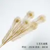 Materiais de Decoração DIY Atacado para Véspera de Ano Novo: Folhas Douradas Artificiais, Azevinho, Folhas em Leque Douradas, Eucalipto e Decorações de Balde de Bênçãos de Ano Novo