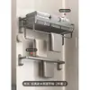 Estante de Toallas Baihan Estante de Almacenamiento para Baño Portatoallas sin Taladro Percha Integrada para Inodoro y Baño