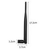 Pegamento Stick Wifi de Doble Banda 2.4G5.8G Antena Omnidireccional de 6Db Router de Señal para Interiores Tarjeta de Red Puente de Cobertura CPE