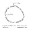 Transfronterizo Europeo y Americano Simple Ancla Casual Estilo Ins Joyería Sin Color Diseño de Moda para Mujer Acero de Titanio Ancla Sensación de Alta Gama