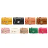 Nova Bolsa Feminina Estilo Pequena Fragrância em PU Mini Casual Ombro Transversal Bolsinha de Braço Bolsa de Ombro com Corrente Modelo Personalizado para Exportação