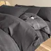 Juego de Cama de Algodón Puro Lavado Jacquard de Tres Capas Grado A Materno e Infantil Juego de Cuatro Piezas Funda de Edredón y Juego de Sábanas con Estampado 3D