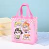 Bolsa de Compras de Dibujos Animados Linda Transfronteriza No Tejida Bolsa de Empaque para Llevar Bolsa Tote de Regalo para el 61 Cumpleaños para Niños y Estudiantes