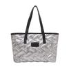 Bolso tote nuevo de otoño 2025, bolso de hombro casual para mujer, bolso de moda personalizado con textura moderna y gran capacidad.