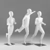 Accesorios de Maniquí para Tienda de Ropa para Hombres y Mujeres Cuerpo Completo Deporte Running Niños Niños Estante de Accesorios de Maniquí Deportivo