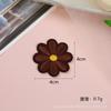 Novos Patches de Tecido de Flores, Patches Bordados Coloridos de Margaridas, Patches Criativos para Decoração de Sapatos e Chapéus, Etiquetas de Tecido para Decoração de Roupas