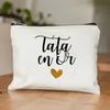 Amazon Transfronterizo Nuevo Producto Bolsa con Cremallera Estampada con Letra Simple Bolsa de Cosméticos Monedero Bolsa de Almacenamiento para Mujer