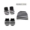 Conjunto de Gorro y Guantes para Bebé Unisex Manoplas Gorro de Algodón para Bebé Guantes Gorro Gorro de Hospital