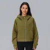 Chaqueta Deportiva con Capucha y Cremallera de Terciopelo Otoño e Invierno Nuevo Estilo para Buceo para Mujer Sudadera Holgada Casual Top de Yoga