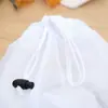 Bolsa de Lavandería con Cordón, Bolsa de Lavandería Gruesa de Malla Fina con Cordón, Bolsa de Malla con Cordón, Bolsa Protectora para Ropa, Bolsa de Malla