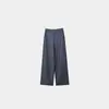 Pantalones Casuales de Pierna Ancha de Lino Lyocell para Mujer, Nuevo Estilo Primavera/Verano 2026, Pantalones para Figura de Pera, Cintura Alta, Adelgazantes, Pantalones Largos hasta el Suelo