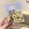 Elástico de Cabelo Feminino Elástico de Cabelo Infantil 2025 Novo Fofo Acessório de Cabeça para Bebê Laço de Cabelo para Meninas Que Não Machuca o Cabelo