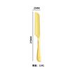 Cuchillo y tenedor para pastel de Amazon, cuchillo y pala de acero inoxidable, pala para pastel, cuchillo y tenedor para pastel de luna, mesa de postres de alta gama, repostería occidental.