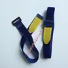 Venda Direta de Fábrica Fita de Velcro Azul Sem Soltar Fios Sem Fivela, Patch de Armazenamento para Abraçadeiras