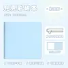 Nuevo Cuaderno de Bolsillo Blue Fruit Página de Color para el Hogar Práctico para Viajar Notas de Estampilla Libro Pequeño Sencillo
