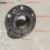 Seis ou Sete Anel de Aço de Oito Furos Garfo de Eixo Plano Cubo de Roda Cabeça de Meio Eixo com Freio a Óleo, Freio a Disco, Freio a Ar 130 Montagem